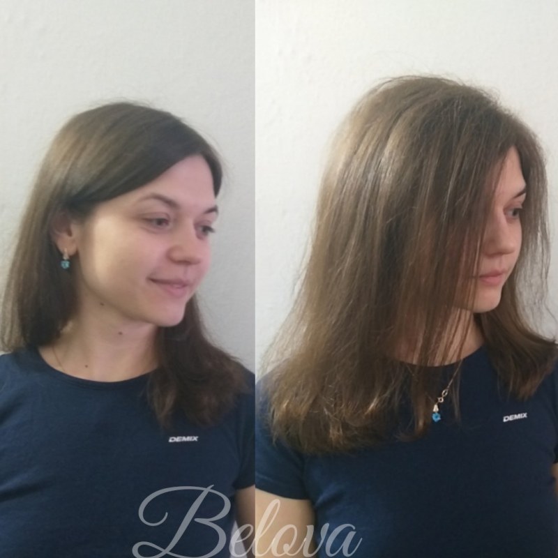 Boho with short haircut