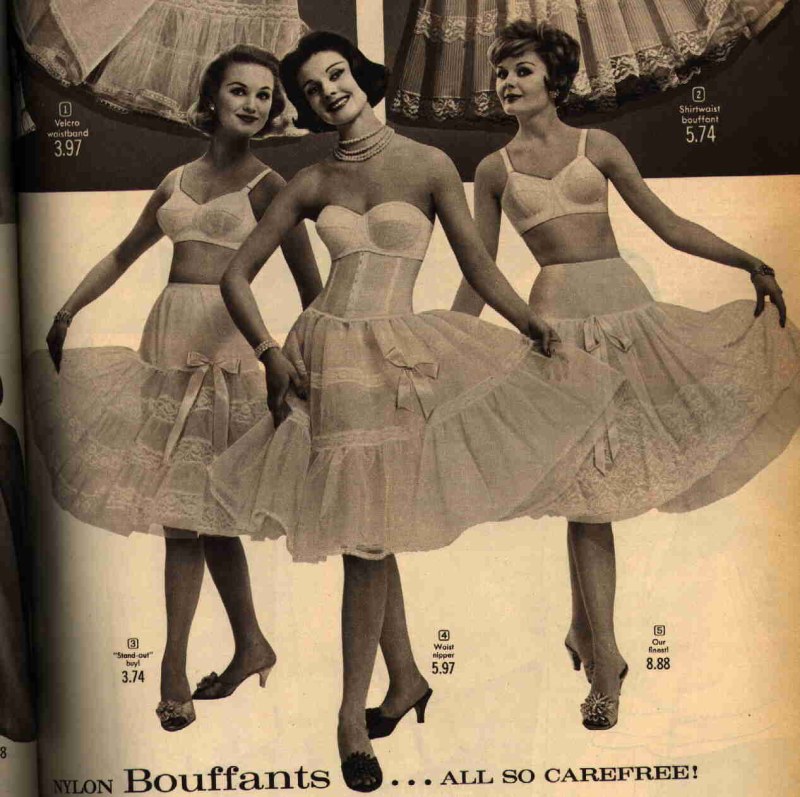 Vintage petticoat lingerie