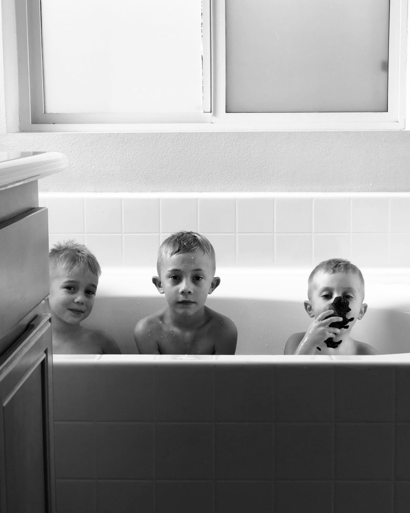 Kids Bath Time Boy