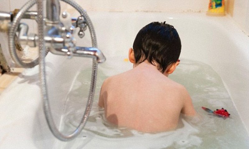 A man in the hayloft