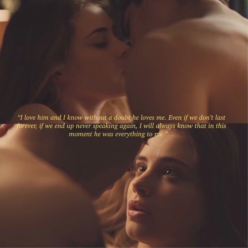 Hardin and Tessa bed stage