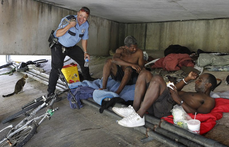 Naked old women and old men