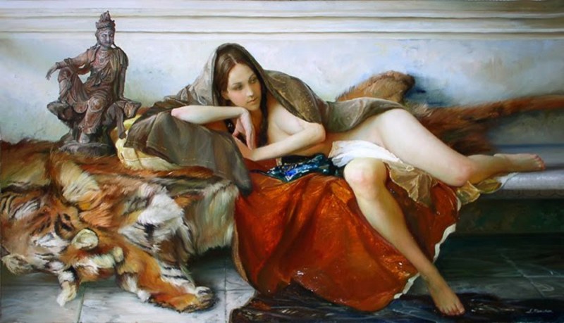 Zinaida Serebryakova swimsuit