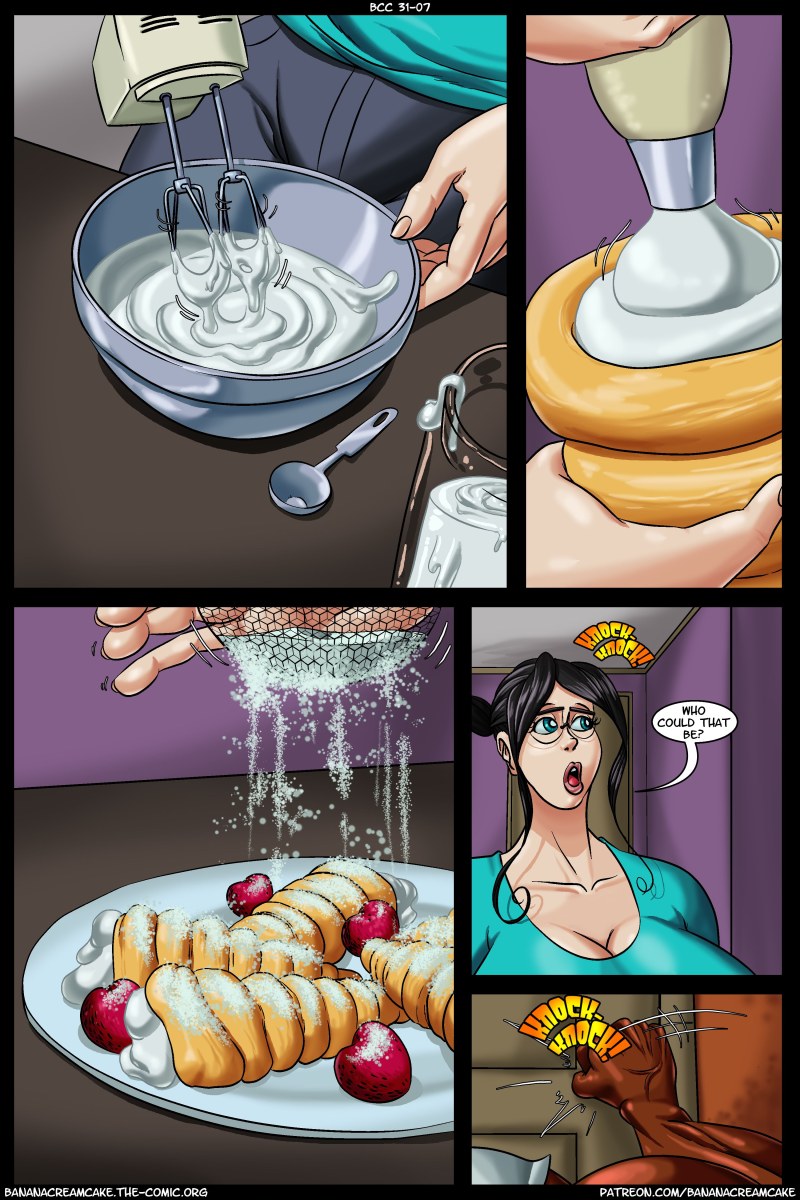 Hentai Futanari Food Comics Banana Cream Cake