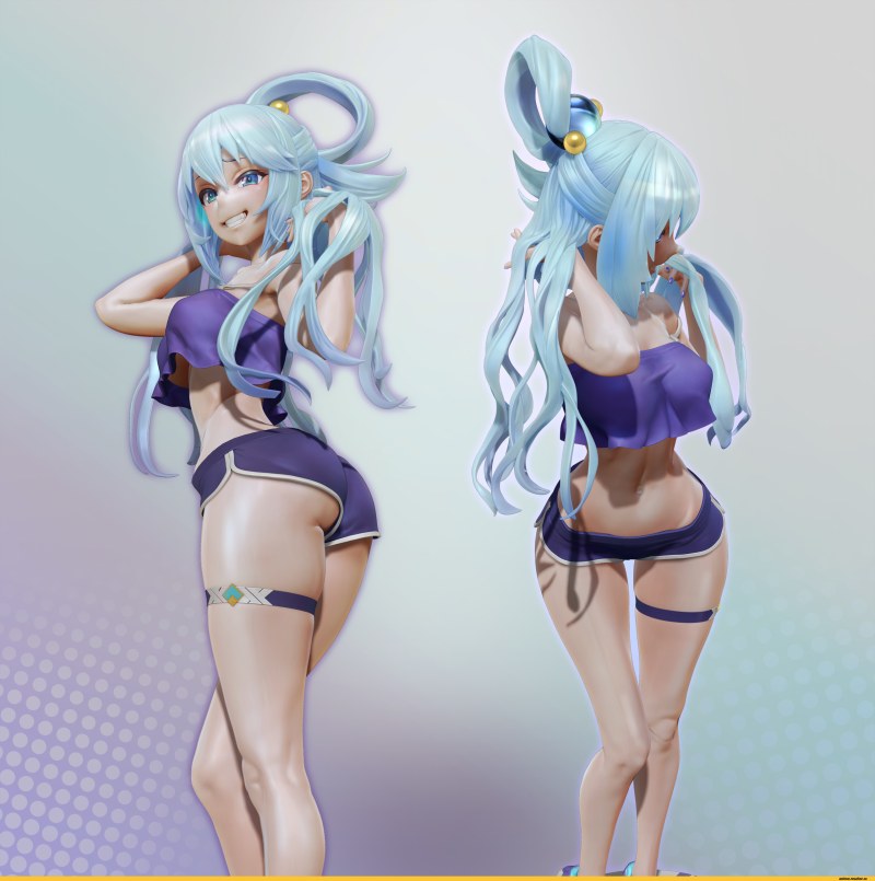 Aqua Konosuba Big ASS