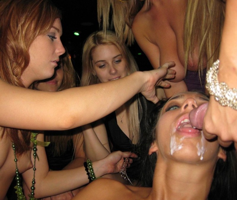 Girls end at a party