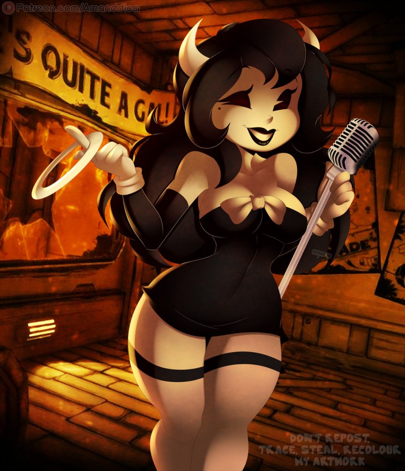 Bendy and ink machine Alice XXX RULE 34