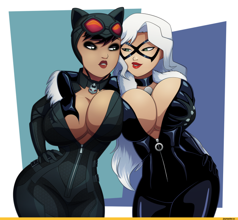 Felicia Hardy and Selina Kyle Tits
