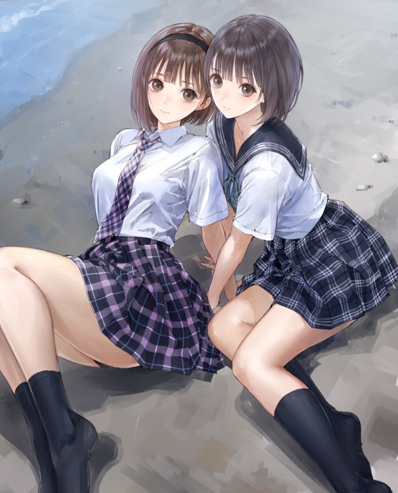Foot pantza anime school