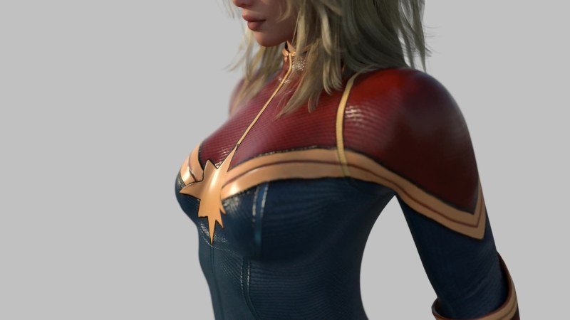 Captain Marvel chest
