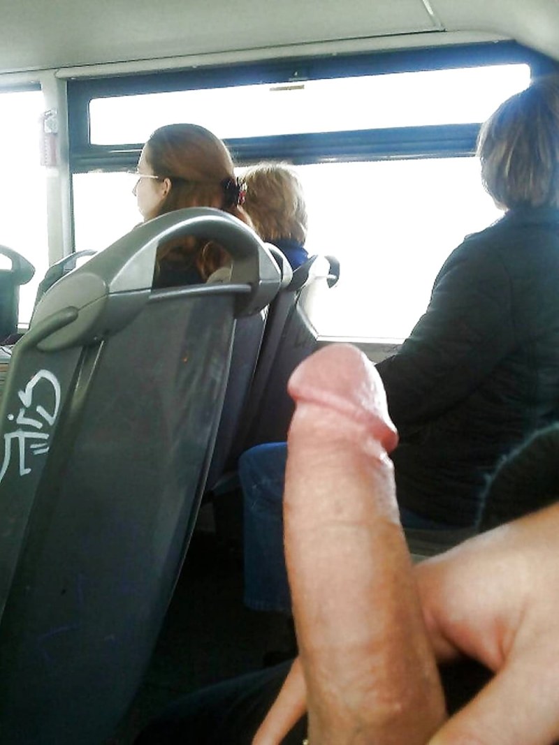 Exhibitionist with big encock