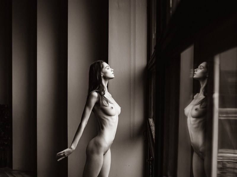 Fashion model Irina Telicheva