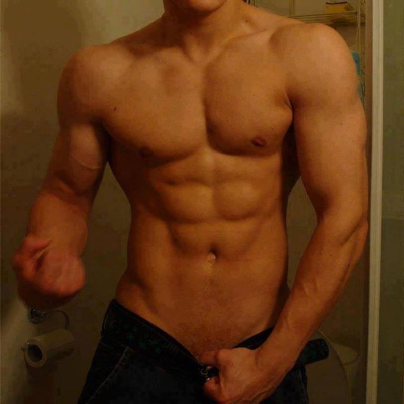 Beautiful half -naked men