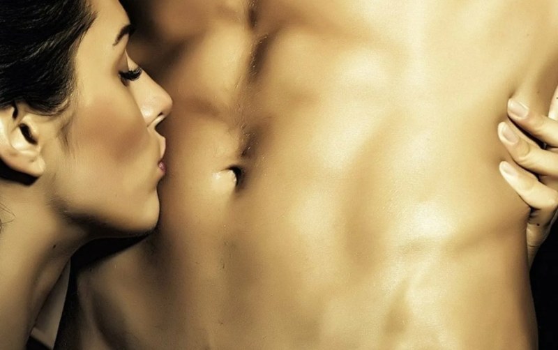 Tangle each other in bed