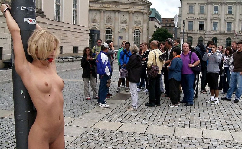 Naked Czechs in public