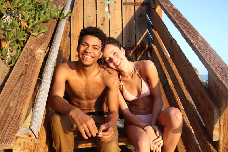 Family day in the bathhouse