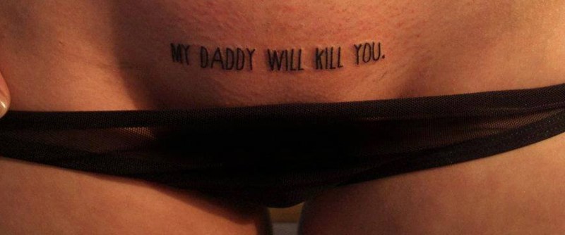 Half Panties Wearing