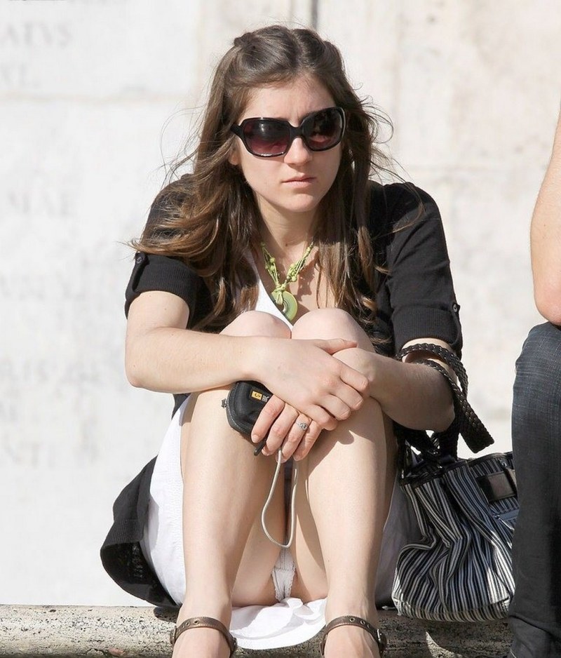 Woman and man with erection