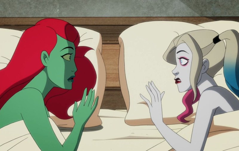 Harley Quin and poisonous ivy animated series