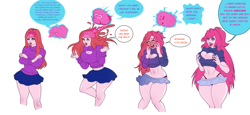 Dress and undress Big breasts