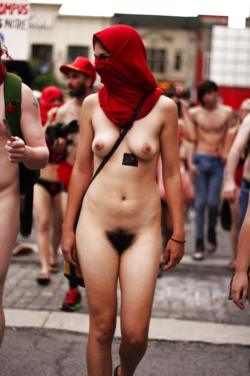 Muslims Naked protest