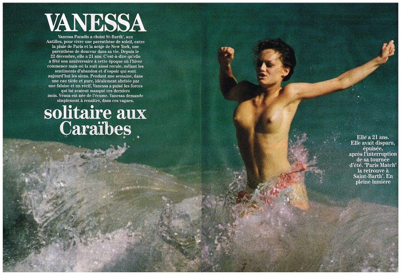 Vanessa Paradis Naked in the film