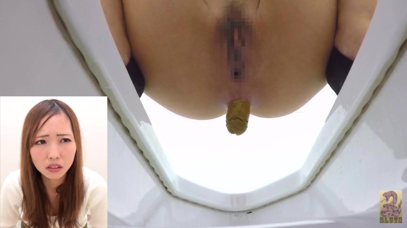 A beautiful girl poopes