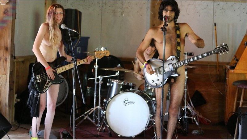 Women's musical group nude