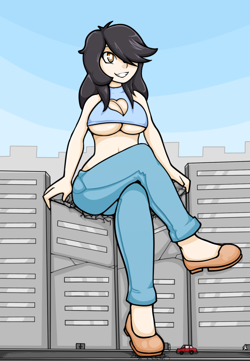 Macrophilia buttcrush