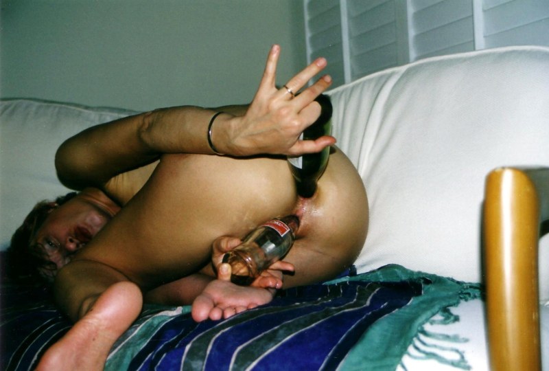 Home masturbation of mature