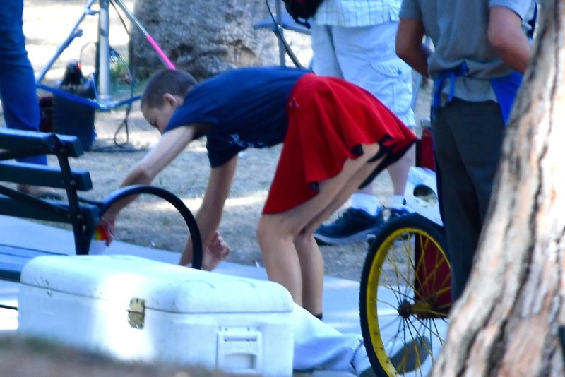 I lit up in the film