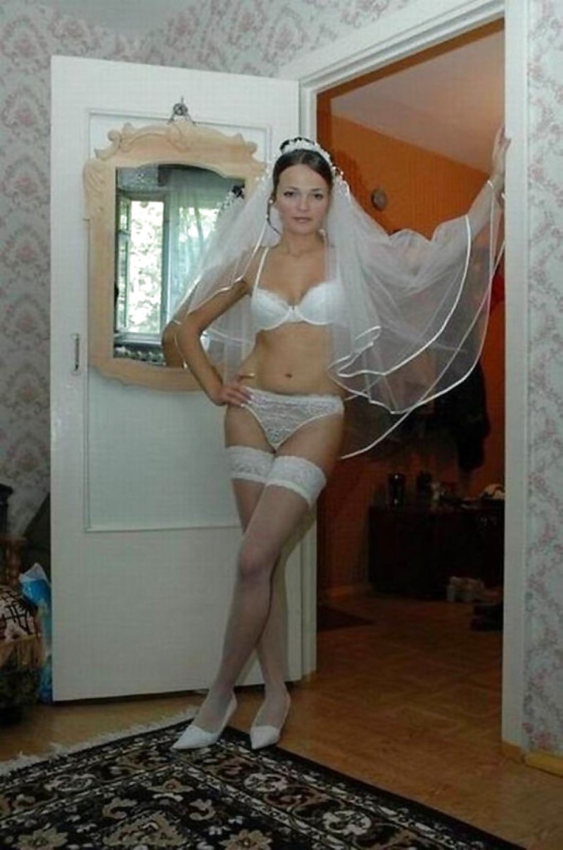 Brides in erotic lingerie Home