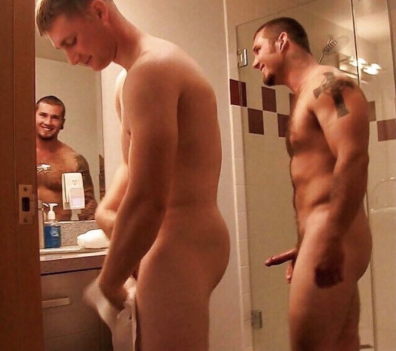 Naked guy in the bathroom 18 years old