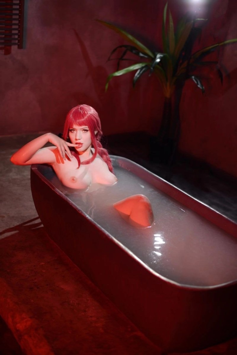 Anna Song Tanya Song in the bathroom boobs