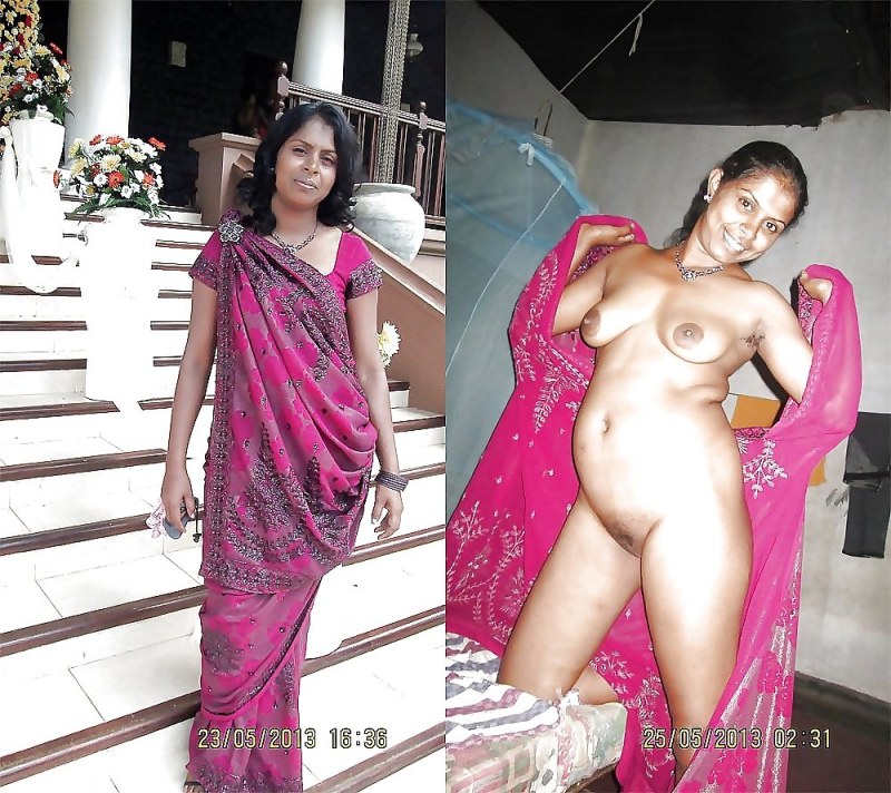 Naked women in ordinary life