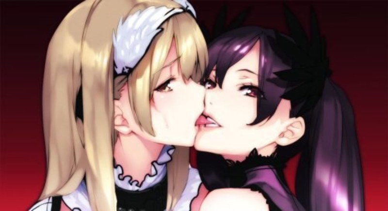 Anime chan kiss