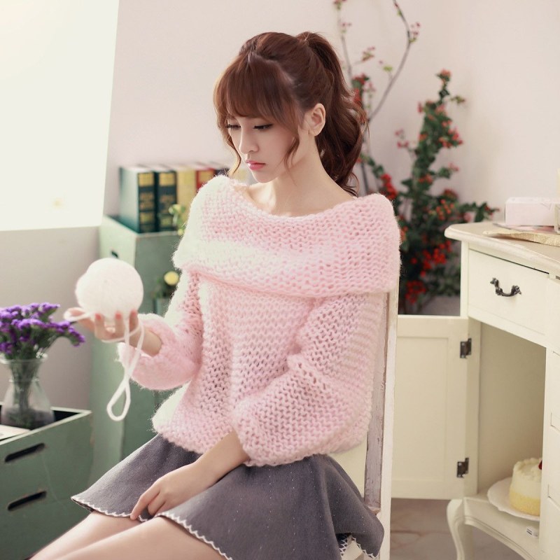 Fucking in a mohair sweater