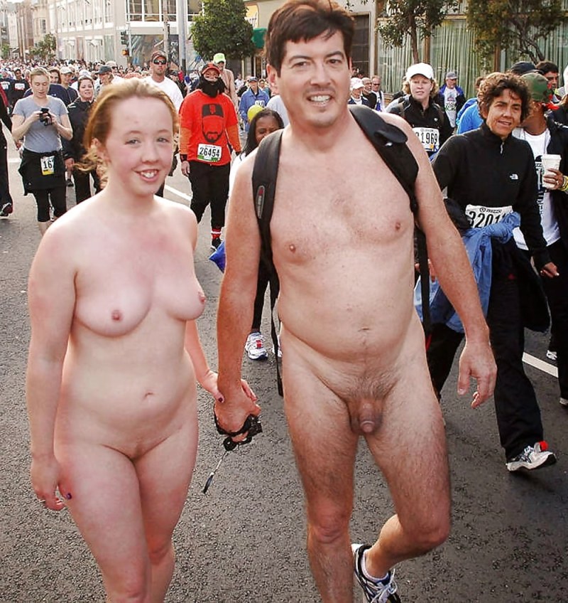 Naked men exhibitionists