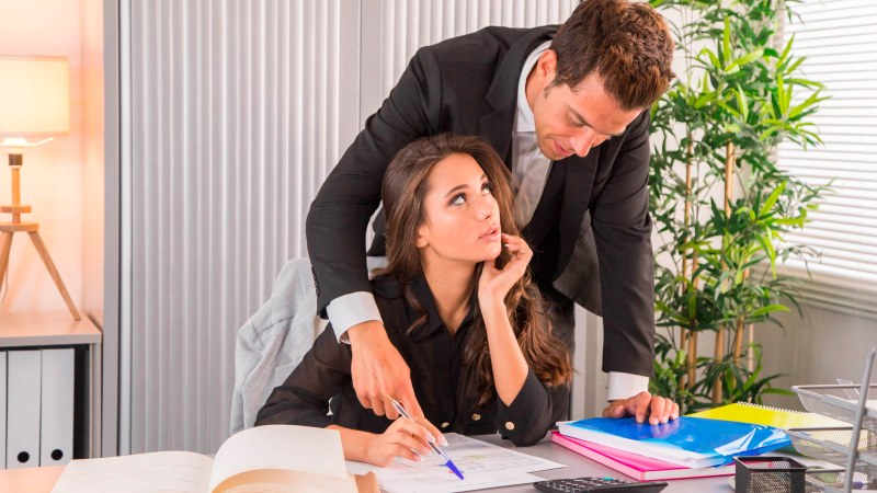 Natasha Nice, Charles Dera - Office Initiation