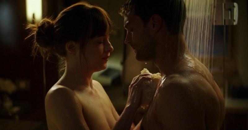 Jamie Dornan 50 shades darker in the shower