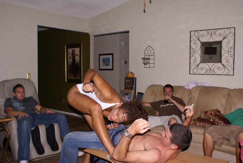 My Neighbows Wife Strips Naked and Partys