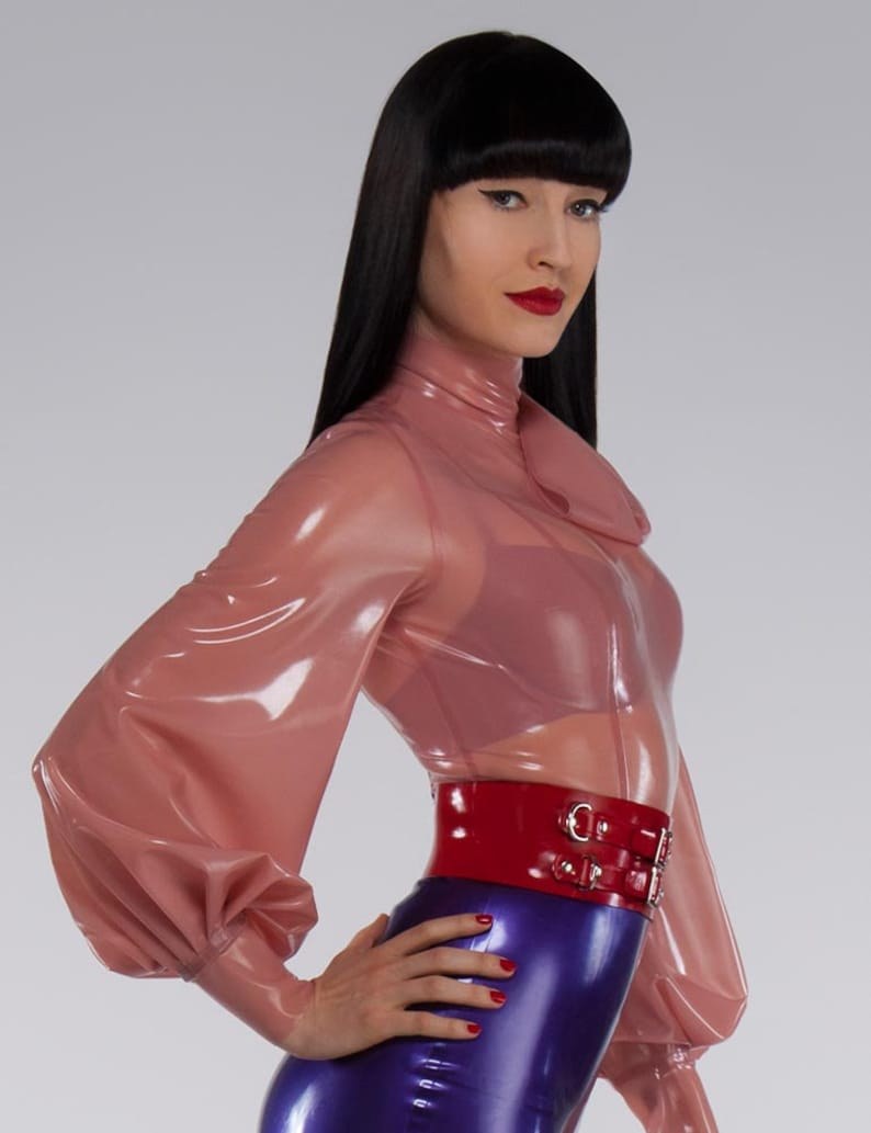 Girls naked in polyethylene