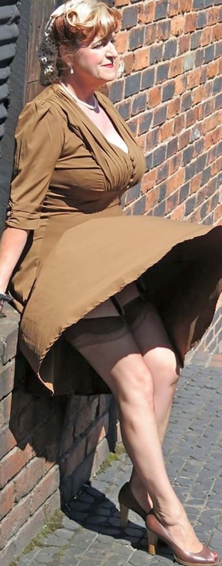 Adult women in the subway