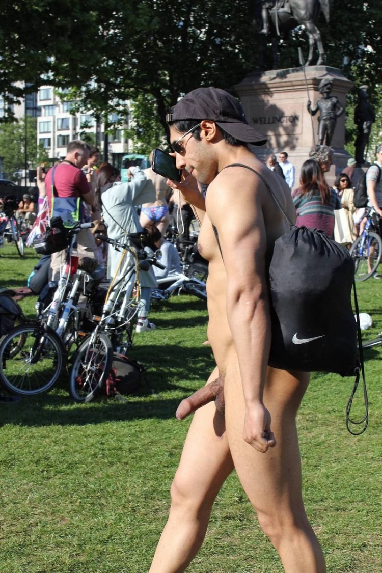 Naked gay is an exhibitionist