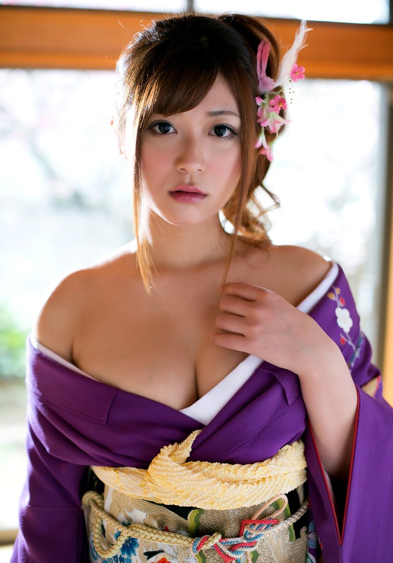 Japanese Haruka Sato Kimono