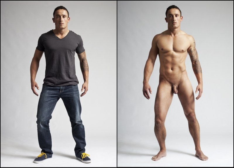 Men ftm dressed and undressed