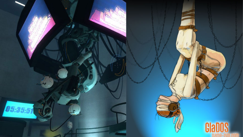 Glados man anime