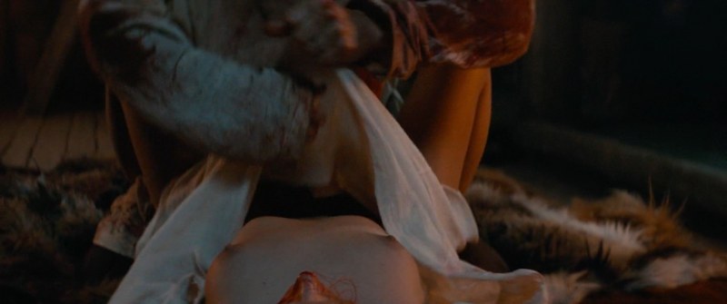 Naked Bortich in the movie Viking