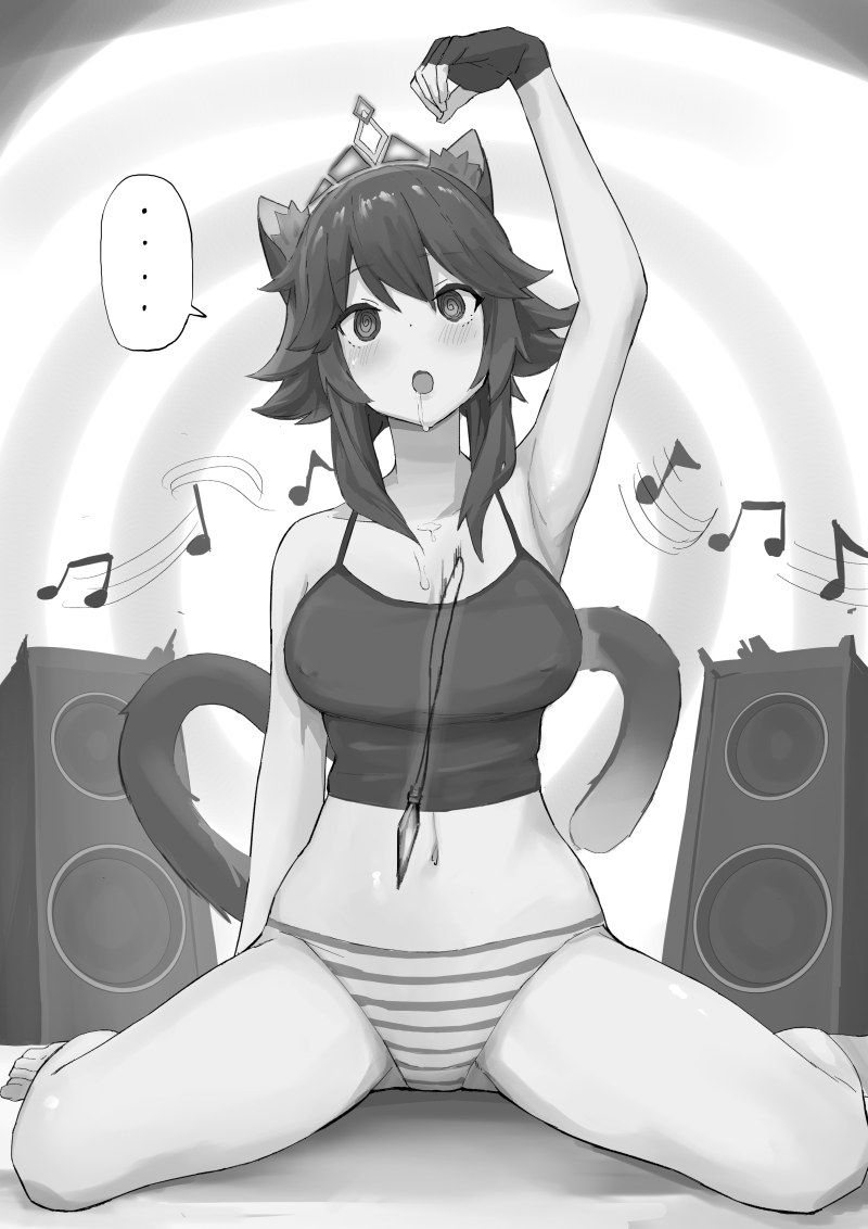 Naked anime under hypnosis