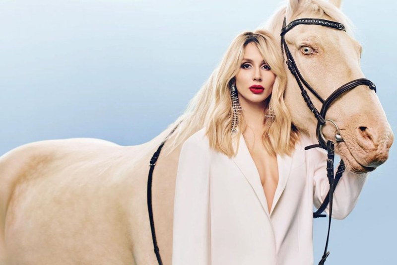 Loboda on the voice of blind auditions